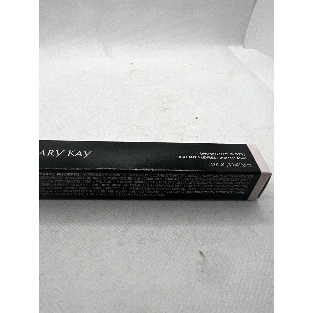 Mary Kay Unlimited Lip Gloss  Iconic Red .13FL OZ 3.9ml Rouge 153475 NIB